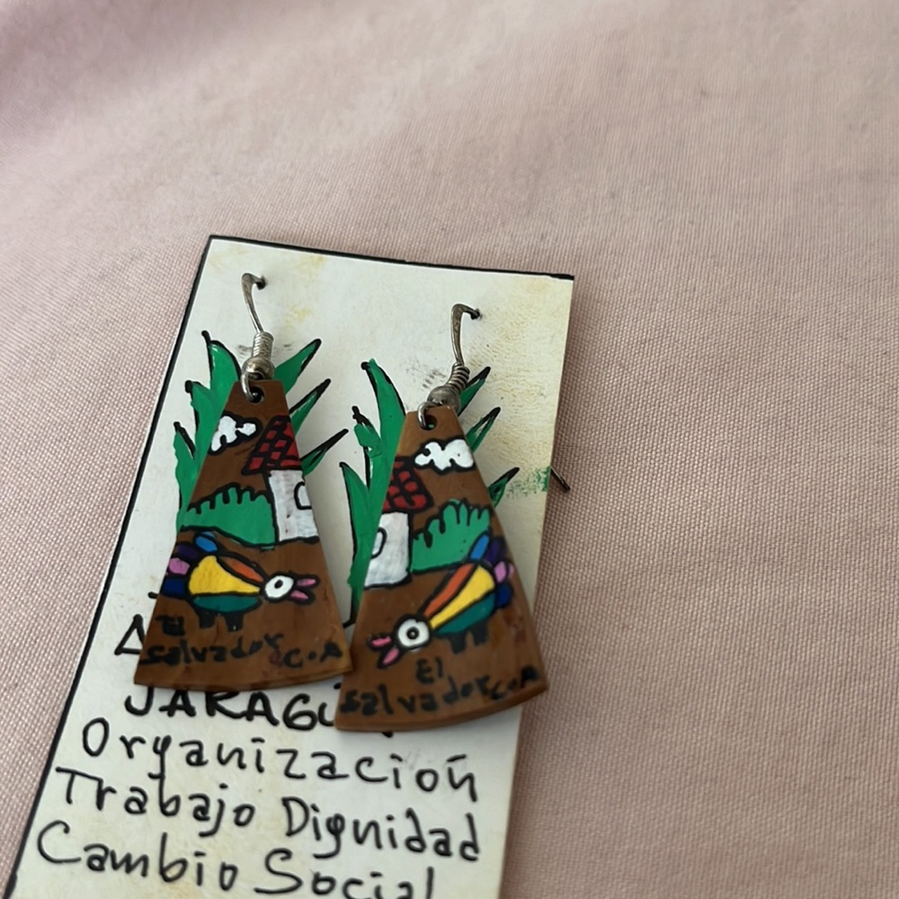 Earrings from El Salvador